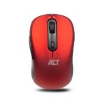 ACT AC5135 | Draadloze Muis | Links- en Rechtshandig | RF | 1600 DPI | Rood/Zwart