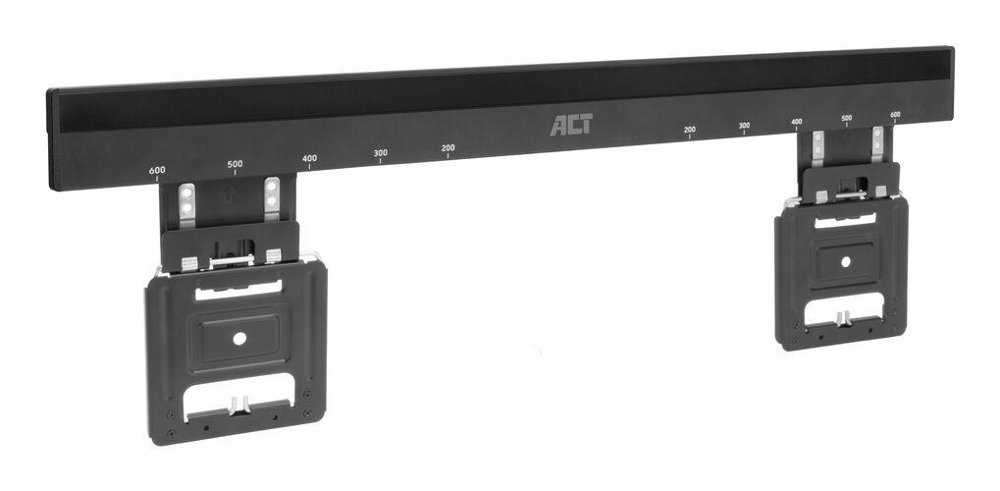 ACT AC8356 | Ultradunne TV-wandsteun | 37″ tot 70″ | Tot 40 kg | Zwart | VESA