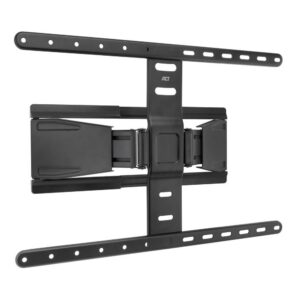 ACT AC8357 | Full Motion Ultradunne TV-bevestiging | 43" tot 90'' | Tot 50 kg | Zwart | VESA