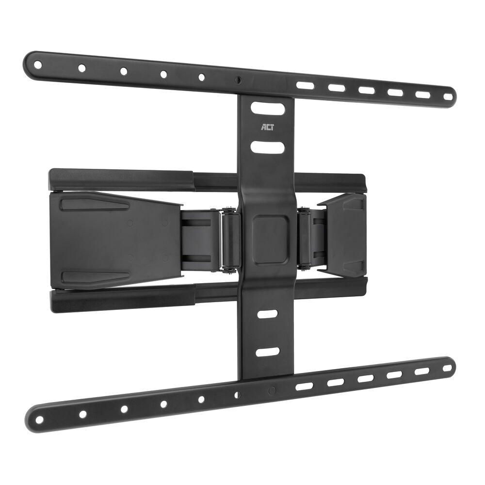 ACT AC8357 | Full Motion Ultradunne TV-bevestiging | 43″ tot 90” | Tot 50 kg | Zwart | VESA