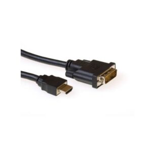 ACT AK3741 | HDMI naar DVI-D Kabel | A Male – DVI-D Male