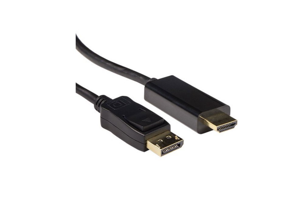 ACT AK3990 | DisplayPort naar HDMI Kabel | Male – HDMI-A Male