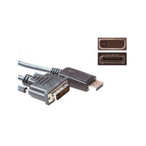 ACT AK3995 | DisplayPort naar DVI Kabel | Male – DVI Male