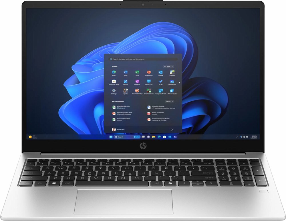 HP 250R G10 | 15.6” Full HD IPS | Intel Core 5 120U | 16GB RAM | 512GB SSD | W11 Pro | Grijs/Zilver