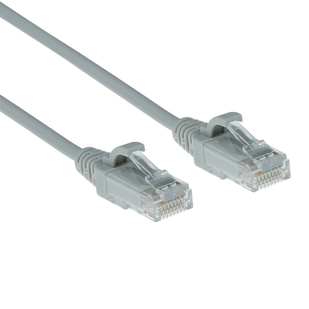 ACT netwerkkabel | Cat6 | U/UTP (UTP) | 1 m | Grijs | DC9001