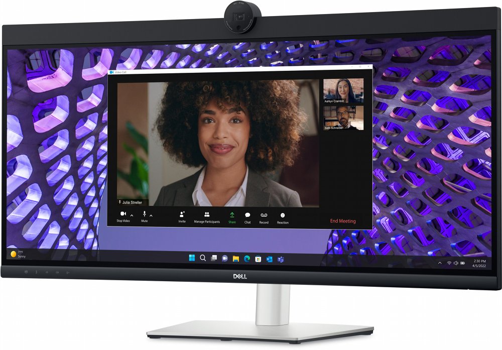 Dell P3424WEB | 34,1″ WQHD IPS Curved Monitor (3440×1440) | USB-C | Webcam | Zwart