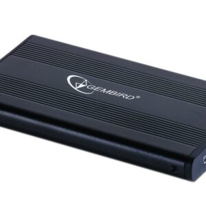 Gembird EE2-U2S-5 | USB 2.0 2.5″ SATA HDD Behuizing | Aluminium | Mini-USB