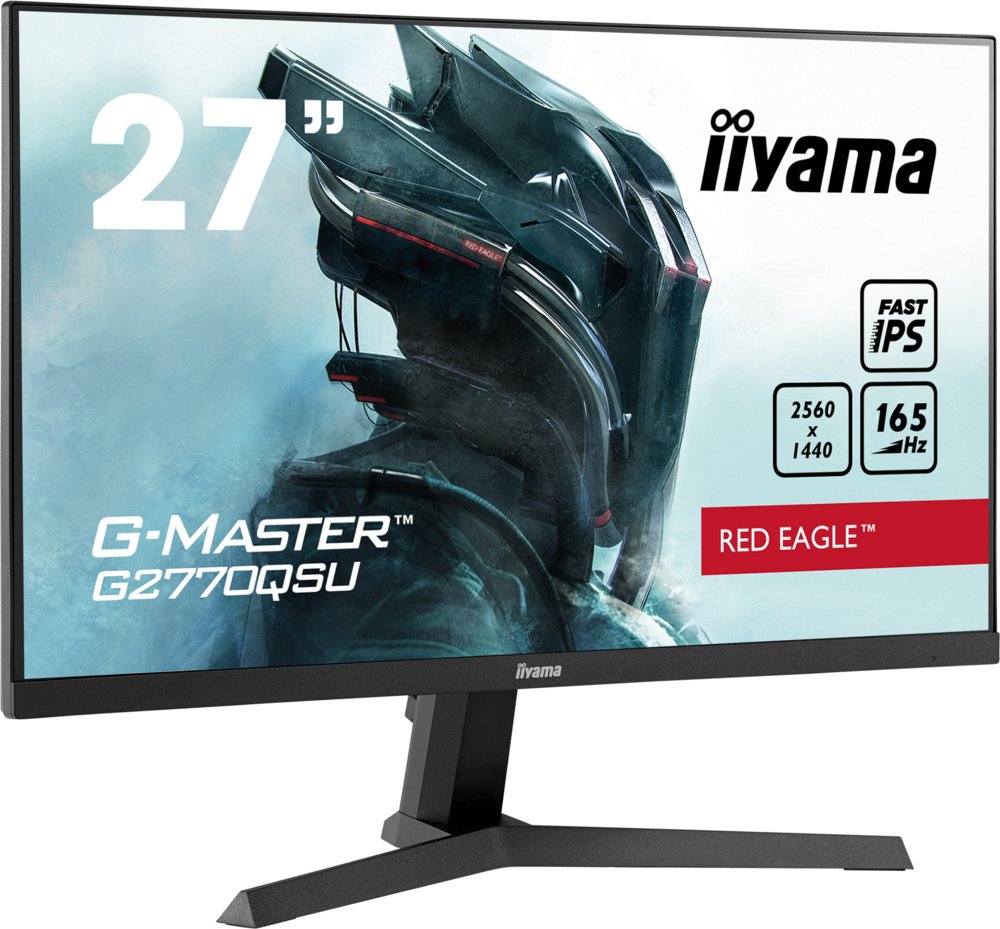 iiyama G-Master G2770QSU-B1 27″ | 2560 x 1440 IPS | 165Hz | Gaming Monitor