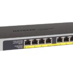 NETGEAR GS108LP | Unmanaged Switch | 8 Poorten | Gigabit Ethernet (10/100/1000 Mbps) | 8x PoE+ (60W) | FlexPoE | Fanless | 1U Rackmount