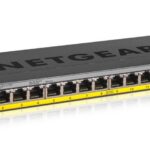 NETGEAR GS116LP | Unmanaged Switch | 16 Poorten | Gigabit Ethernet (10/100/1000 Mbps) | PoE | Zwart