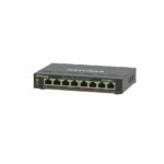 NETGEAR GS308EPP | 8-Poorts Gigabit Ethernet Switch | High-Power PoE+ | Zwart