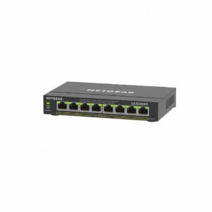 NETGEAR GS308EPP | 8-Poorts Gigabit Ethernet Switch | High-Power PoE+ | Zwart