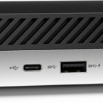 HP ProDesk 600 G4 Mini | Intel Core i5-8500T | 8GB RAM | 256GB SSD | 2x DisplayPort | Windows 11 Professional | Refurbished Silver