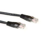 ACT netwerkkabel | Cat6 | U/UTP (UTP) | 5 m | Zwart