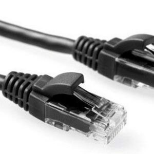 ACT netwerkkabel | Patchkabel | Cat6 | U/UTP (UTP) | 7 m | Zwart | RJ45 connectoren