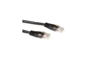 ACT UTP Cat 6 Patchkabel | 15 m | RJ45 | Zwart