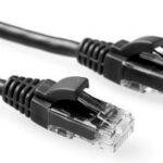 ACT netwerkkabel | Cat6 | U/UTP (UTP) | 1,5 m | Zwart