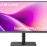 Samsung Essential S4 S43UF | 24″ Full HD IPS 100Hz | USB-C Docking Monitor met 90W Power Delivery | Ethernet