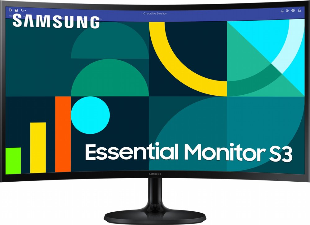 Samsung Essential S36GD 27” | 1920×1080 VA | 100Hz | Curved | Full HD Monitor