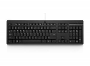 HP 125 | Bedraad Toetsenbord | USB | QWERTY US International | Zwart