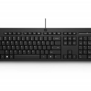 HP 125 | Bedraad Toetsenbord | USB | QWERTY US International | Zwart