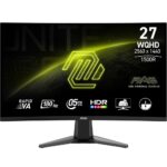 MSI MAG 27CQ6F 27″ | 2560×1440 VA | 180Hz | Gaming Monitor