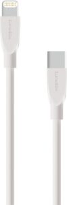 Mobiparts kabel | Lightning naar USB-C | 2A | 1 m | Wit