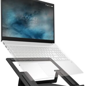 Mobiparts Laptopstandaard | Metaal | Zwart | Geschikt tot 17.3″