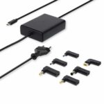 Nedis NBAU65110BK | Notebook adapter (GaN) | 65 W | USB-C Power Delivery | Zwart