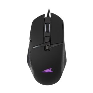 Baracuda RAPTOR RGB | Bedrade Gaming Muis | USB-A | 6400 DPI | Zwart