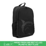 White Shark SCOUT 15.6″ Gaming Laptop Rugzak | Gemaakt van Gerecycled Plastic | Zwart