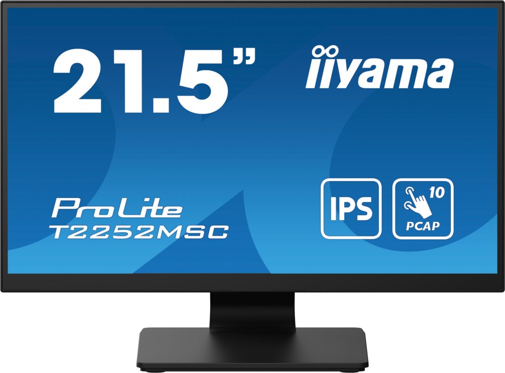 iiyama ProLite 21.5″ | 1920×1080 IPS | 60Hz | Touchscreen Monitor