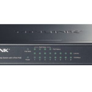 TP-Link TL-SG1008P | 8-Poorts Gigabit Desktop Switch | 4x PoE+ | Unmanaged