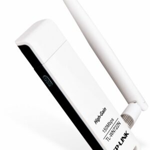 TP-Link TL-WN722N | Wi-Fi 4 USB-adapter | 150 Mbps | 2,4 GHz | USB 2.0 | Zwart