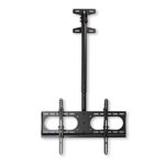 Nedis TVCM1350BK | Draai- en kantelbare TV-plafondbeugel | 42”-65” | max 45kg | VESA 600×400