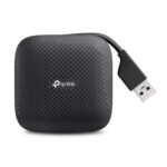 TP-LINK UH400 | USB 3.2 Gen 1 (3.1 Gen 1) Type-A Interface Hub | 5000 Mbit/s | Zwart