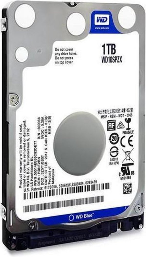 Western Digital Blue | 1TB | 2.5″ | SATA III | PULLED