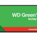 Western Digital Green SN3000 QLC | 500GB NVMe SSD | M.2 Gen4 | 5.000MB/s Lezen | 4.100MB/s Schrijven