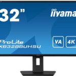iiyama XB3288UHSU-B5 32″ | 3840 x 2160 VA 4K | 60Hz | Monitor