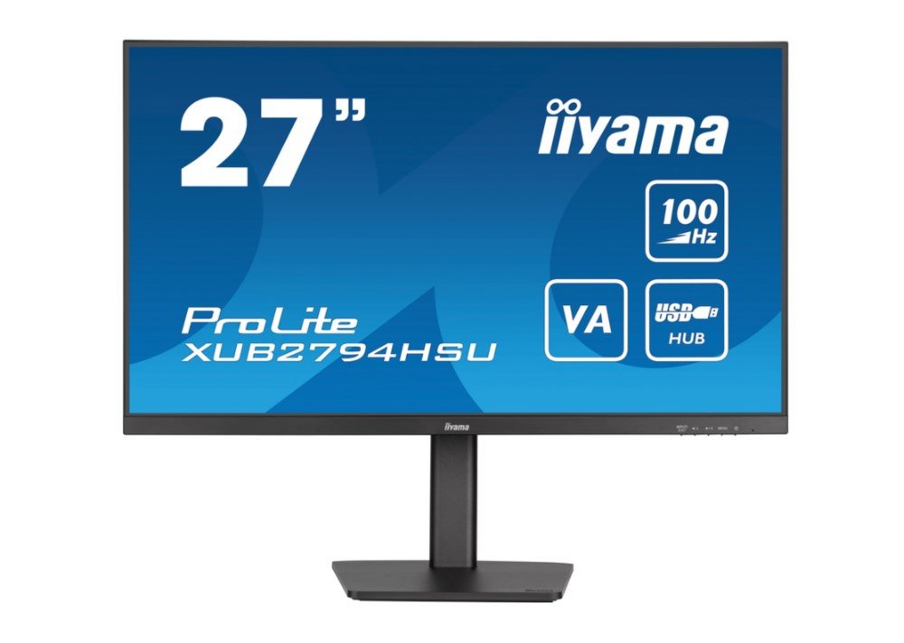 iiyama ProLite XUB2794HSU-B6 27″ | 1920×1080 VA | 100Hz | Monitor
