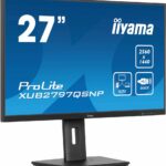 iiyama ProLite XUB2797QSNP-B1 27” | 2560×1440 QHD IPS | 100Hz | USB-C Dock | KVM Switch | 1ms | Monitor