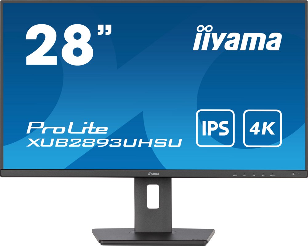 iiyama ProLite XUB2893UHSU-B5 28″ | 3840×2160 4K IPS | 60Hz | Monitor
